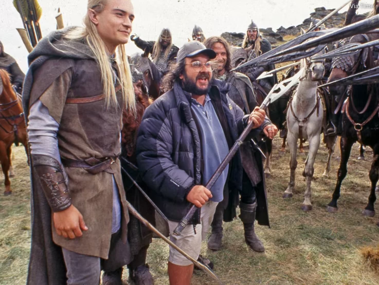 lord of the rings behind the scenes - Via Time